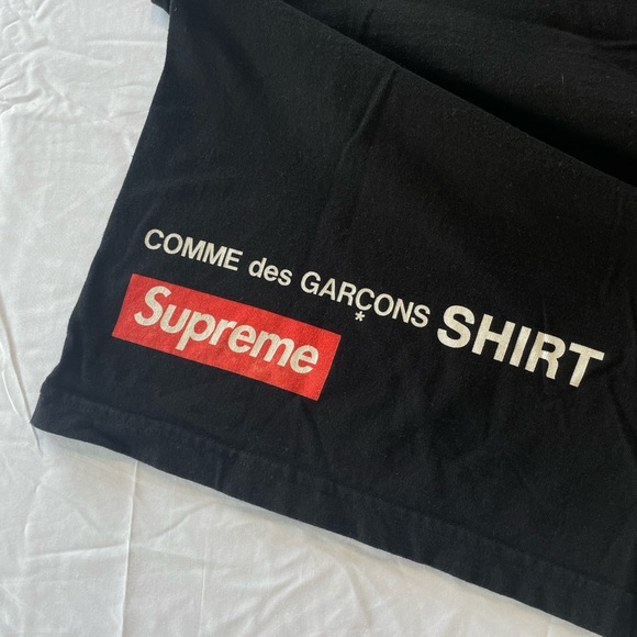 Supreme Comme des Garcons Harold Hunter Tee Black Medium - Picture 4 of 6